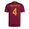 AS Roma Bryan Cristante #4 Hjemmedrakt 2025-26 Kortermet